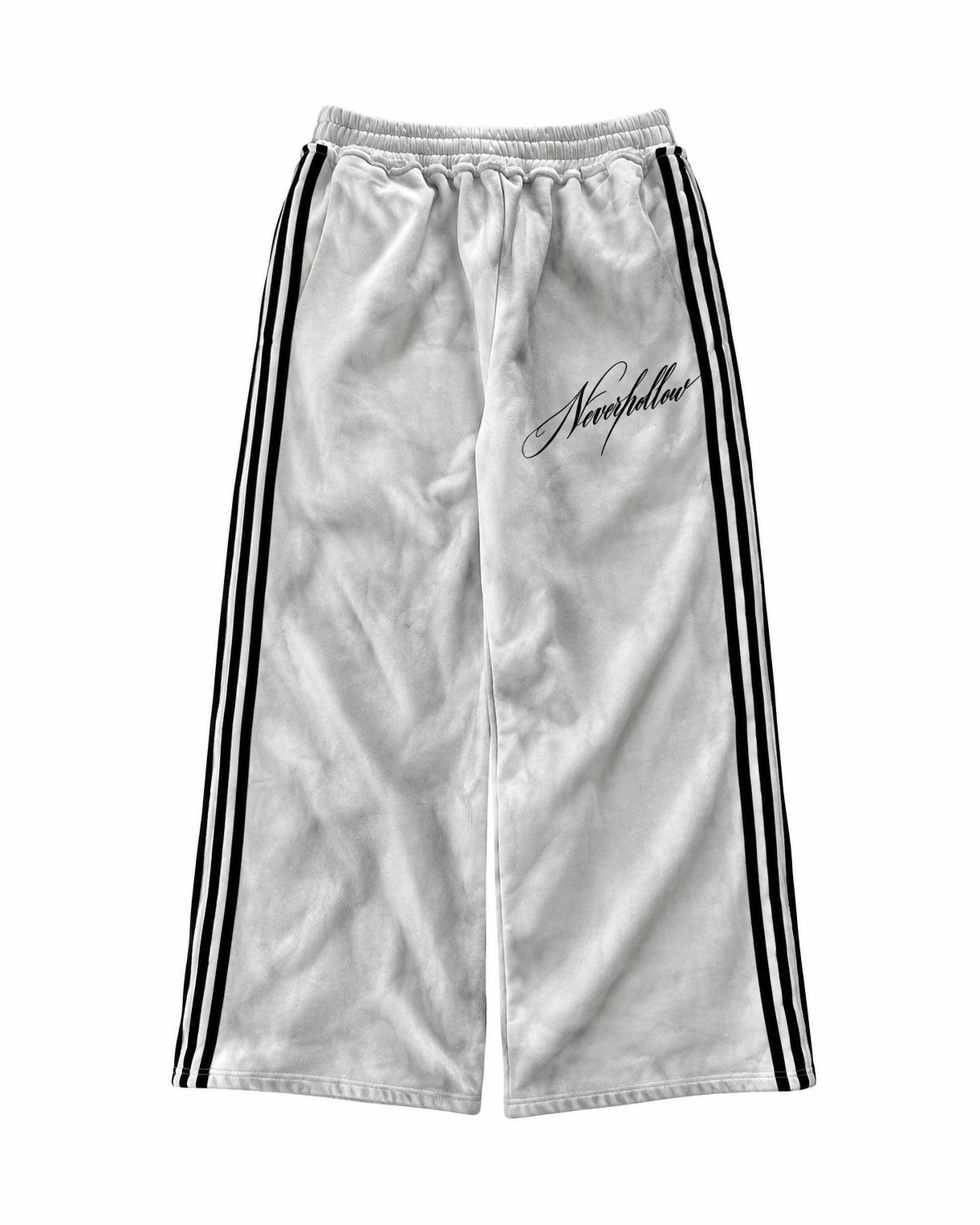 Drift Track Pants Bone laid flat, front