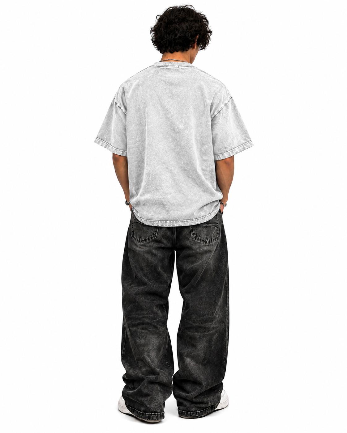 Hush Tee Bone, worn, back view